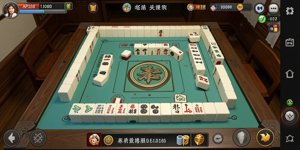 Tampilan gameplay menakjubkan dari API288 saat bermain Mahjong.
