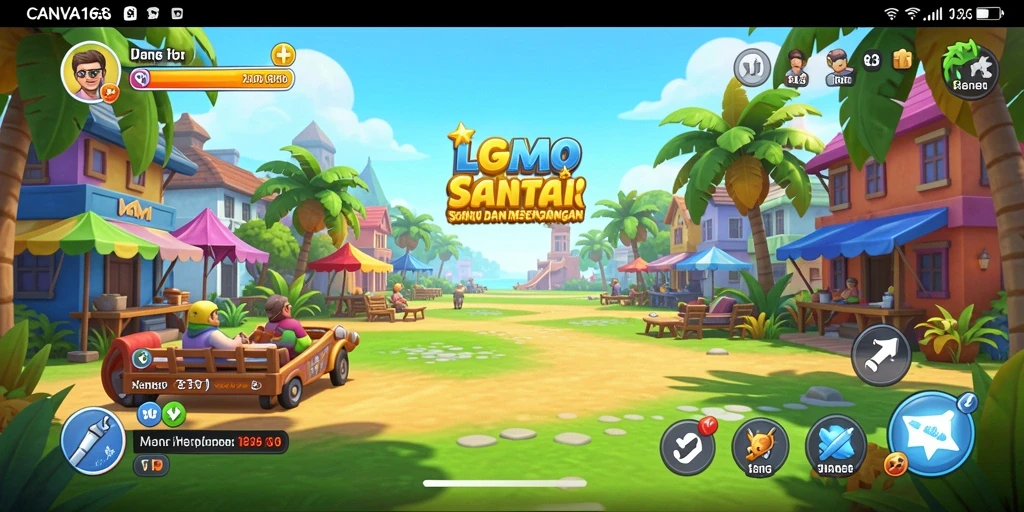 Screenshot gameplay <strong>CANVA168</strong> menampilkan desain yang menarik dan intuitif.