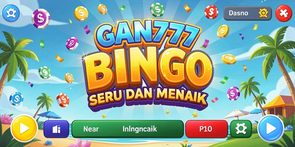 Tampilan menarik gameplay Bingo di DAN777.