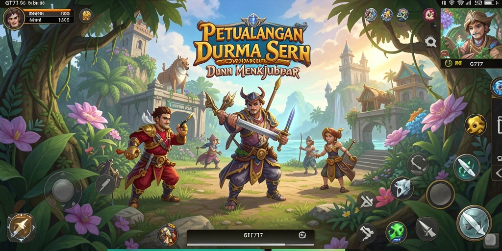 Gameplay seru GT777 yang membawa pemain ke dunia petualangan.