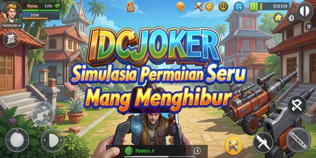 Tampilan gameplay seru dari IDCJOKER yang menampilkan karakter dan misi menarik.