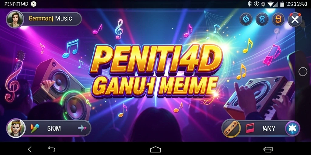 Tampilan gameplay penuh warna dan dinamis dari PENITI4D.