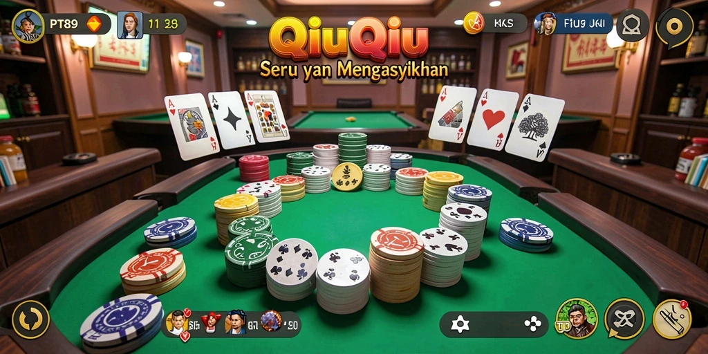 Tampilan menarik gameplay PT89 saat bermain QiuQiu.