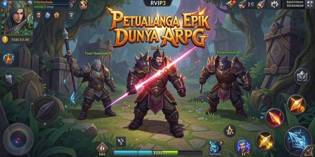 Tampilan menakjubkan dari gameplay ARPG yang mendebarkan.
